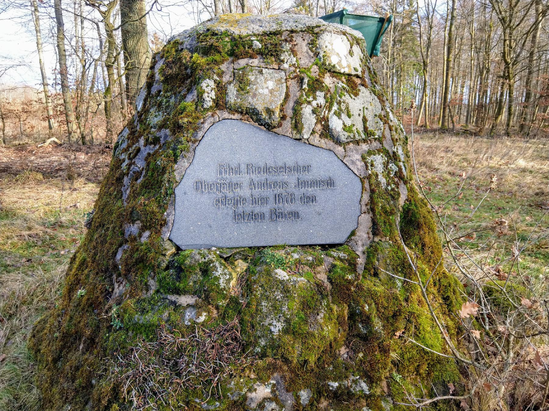 Kulturdenkmal Bärenmauer in Herbstein-Schadges