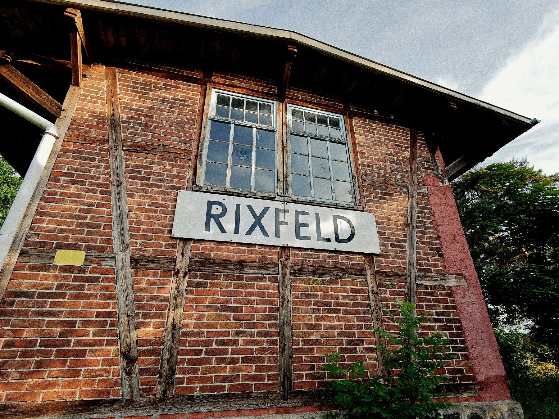 Kulturdenkmal Bahnhof Rixfeld in Herbstein-Rixfeld