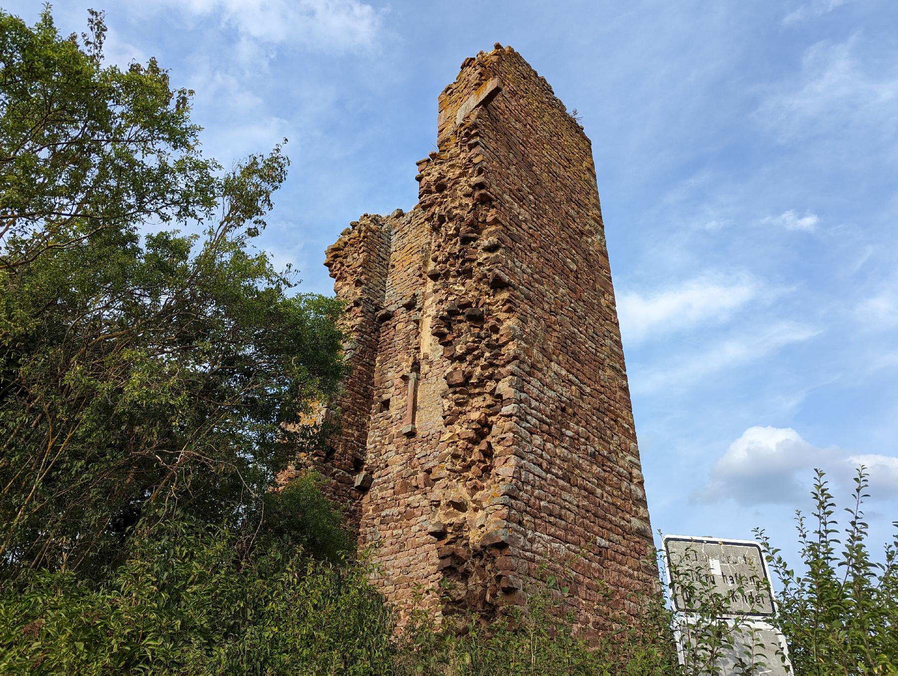 Kulturdenkmal Burg Seeburg in Schlitz-Hartershausen