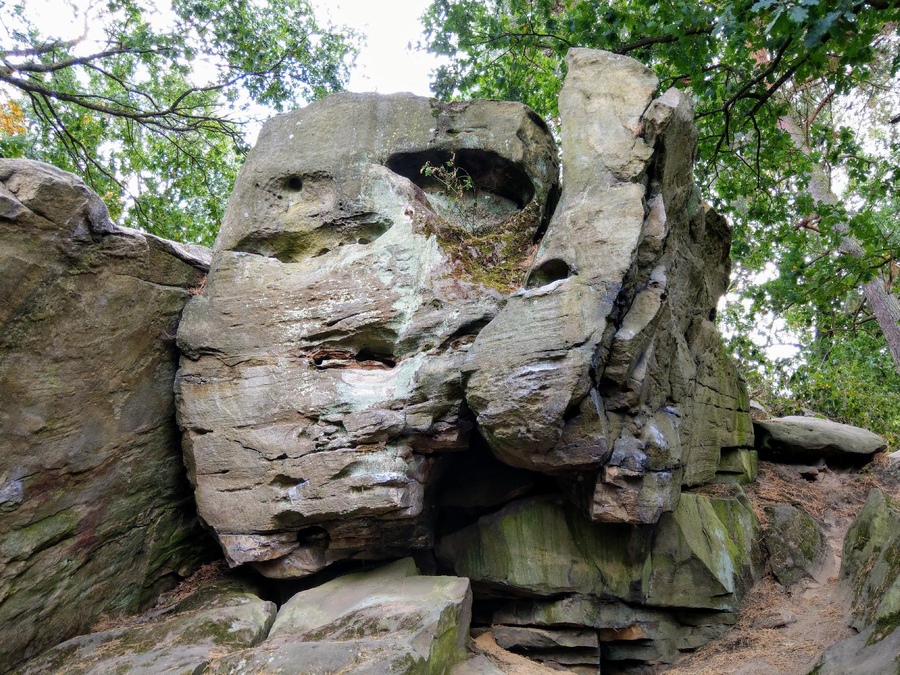 Felsen Dicke Steine Nieder-Ofleiden in Homberg (Ohm)-Nieder-Ofleiden