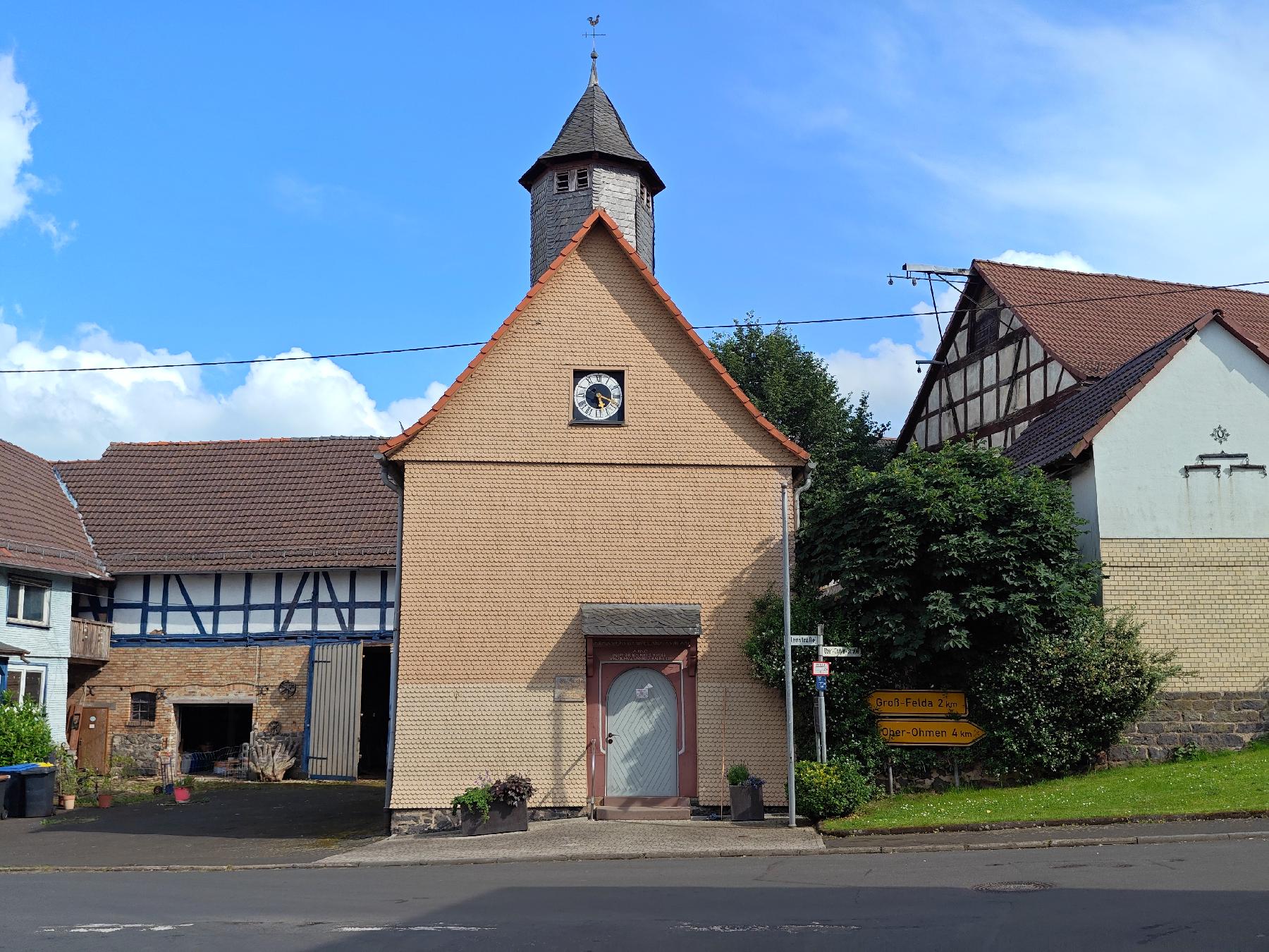 Kulturdenkmal Evangelische Kirche Zeilbach in Feldatal-Zeilbach