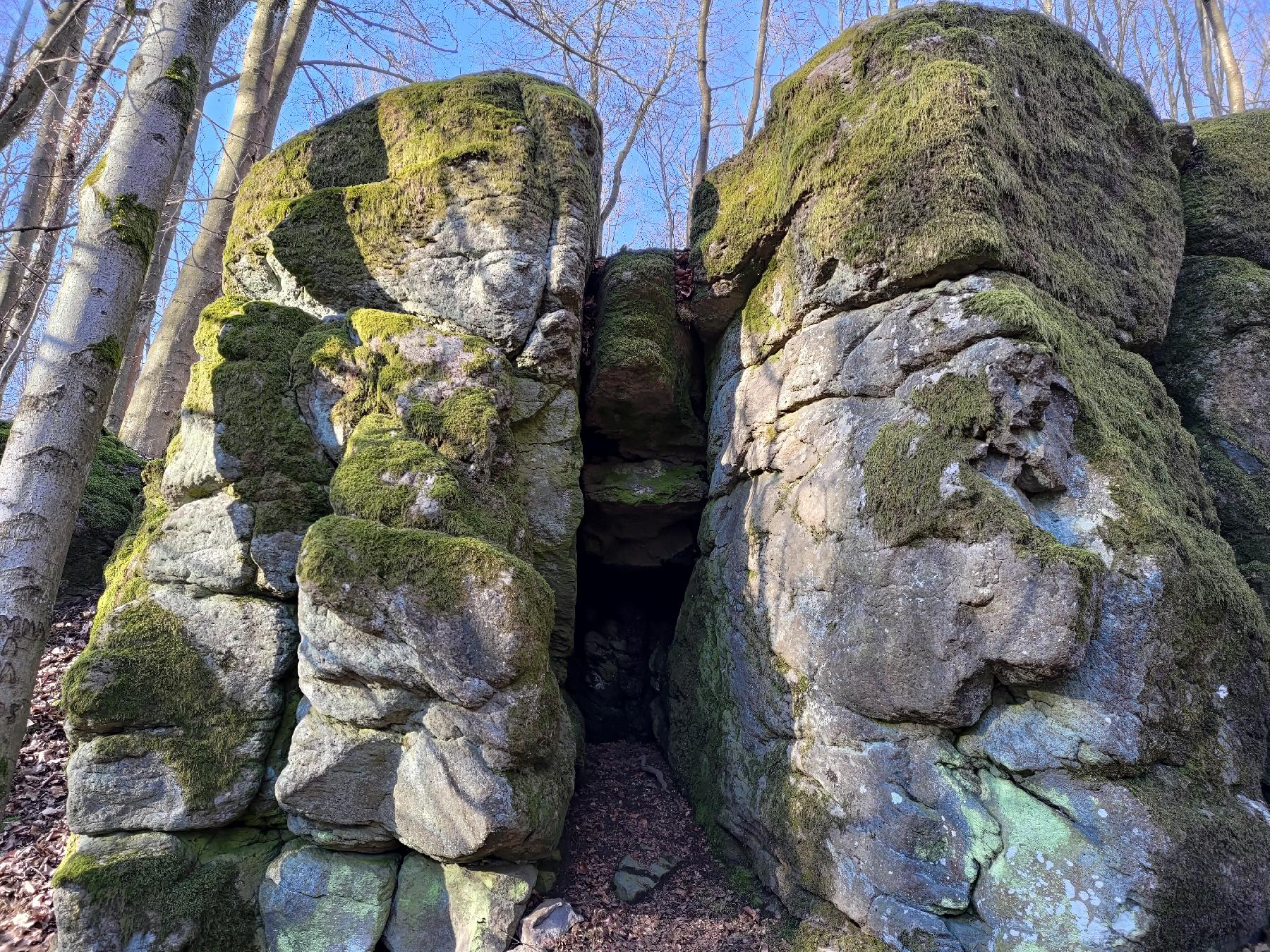 Felsen Felsenruhe in Herbstein