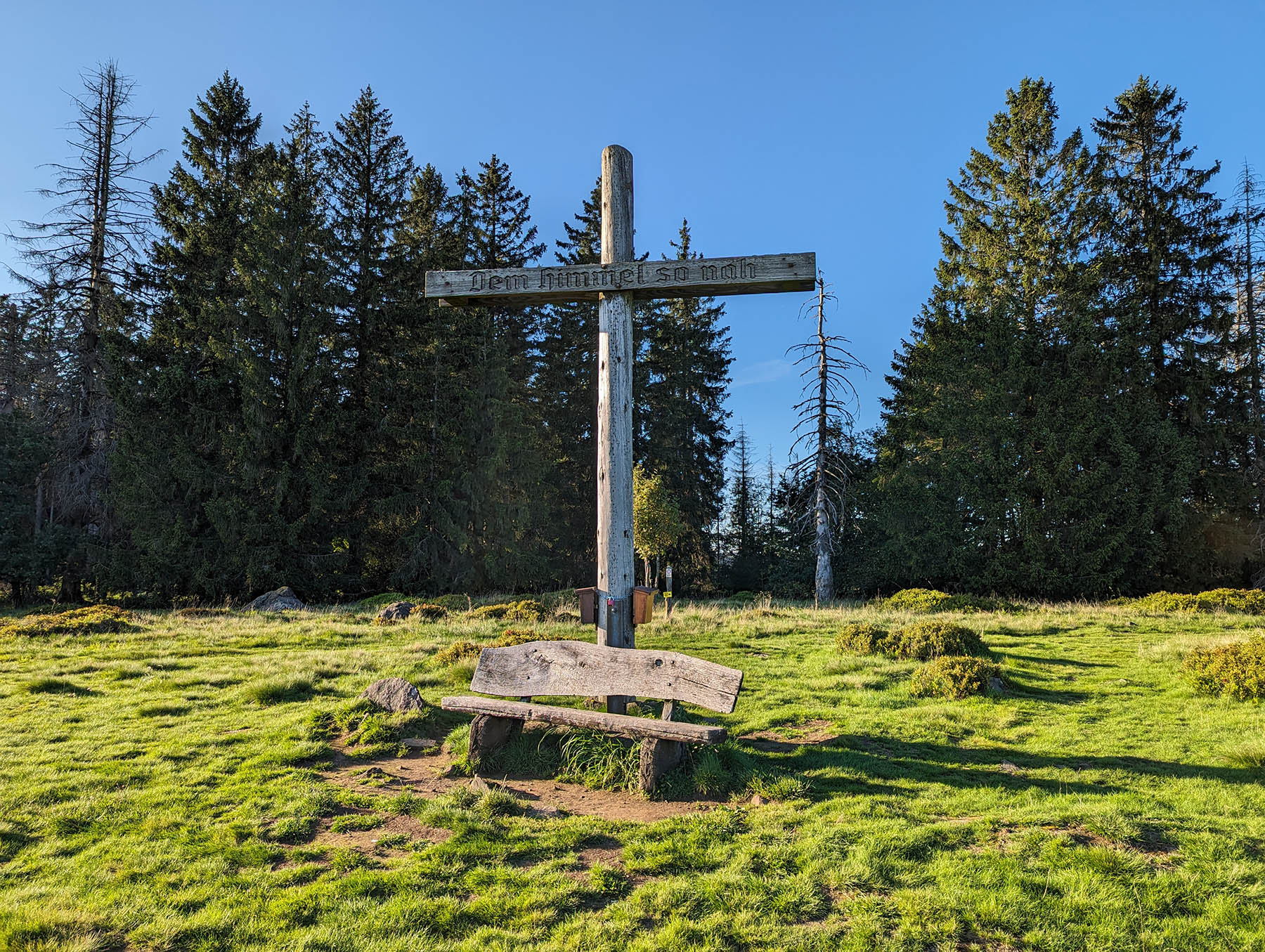 Bergspitze Gackerstein in Schotten-Breungeshain