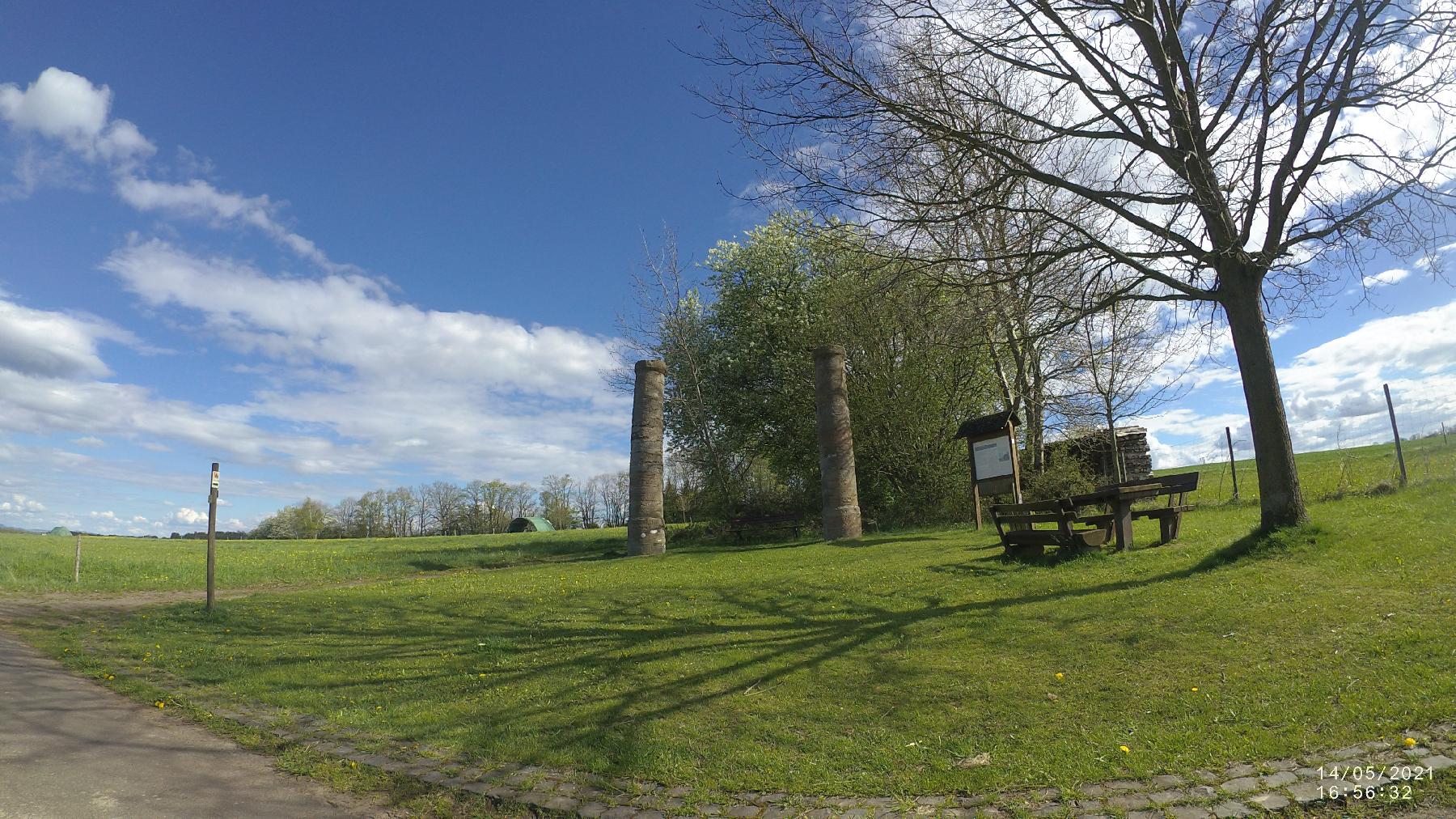 Kulturdenkmal Galgen von Hopfmannsfeld in Lautertal-Hopfmannsfeld