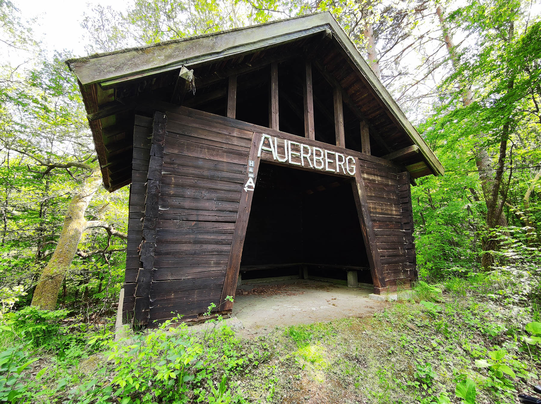 Kulturdenkmal Haltestelle Auerberg in Grebenau-Schwarz