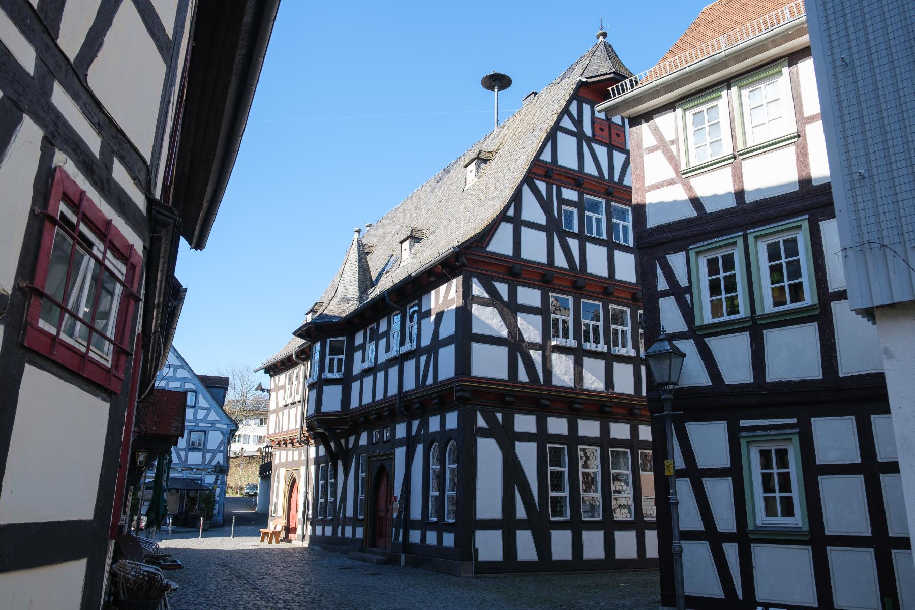 Kulturdenkmal Historisches Rathaus Schotten in Schotten