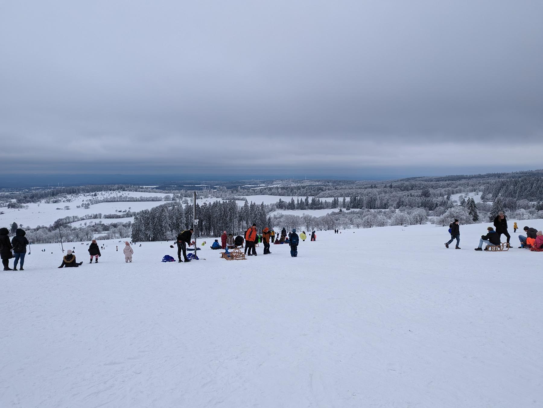 Berg Hoherodskopf in Schotten-Breungeshain