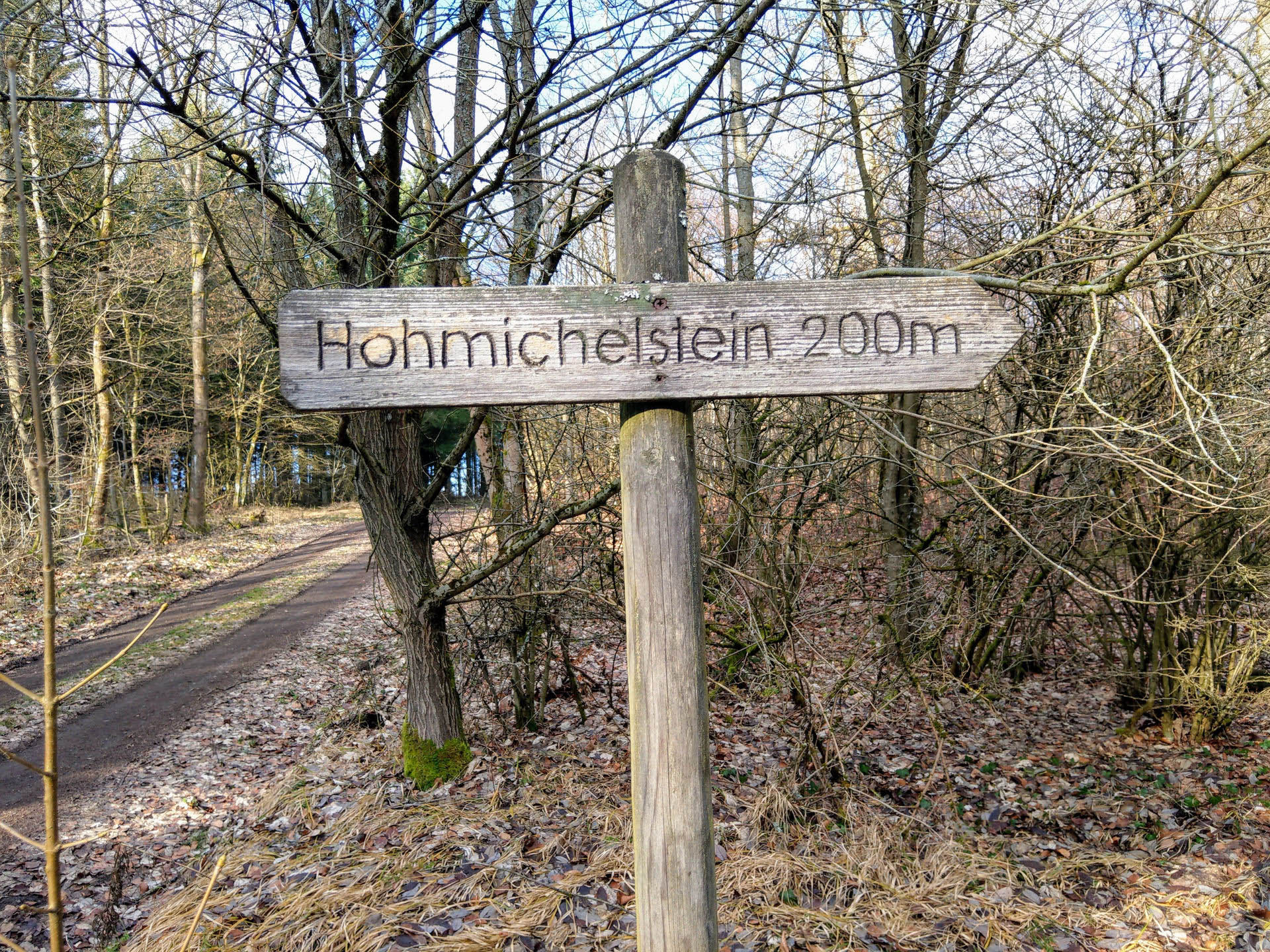 Bergspitze Hohmichelstein in Lauterbach-Rudlos