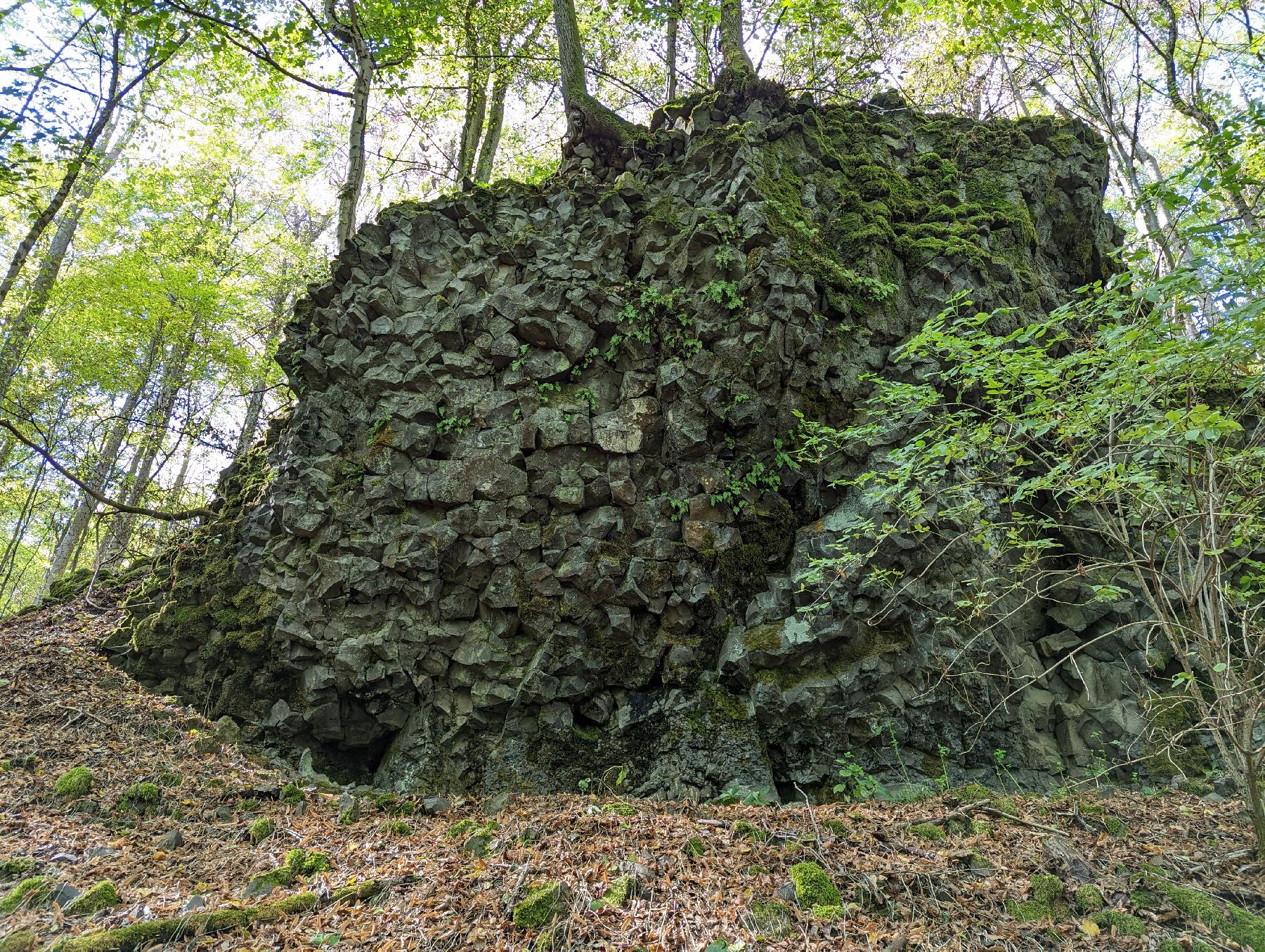 Felsen Kaiserkanzel in Steinau an der Straße