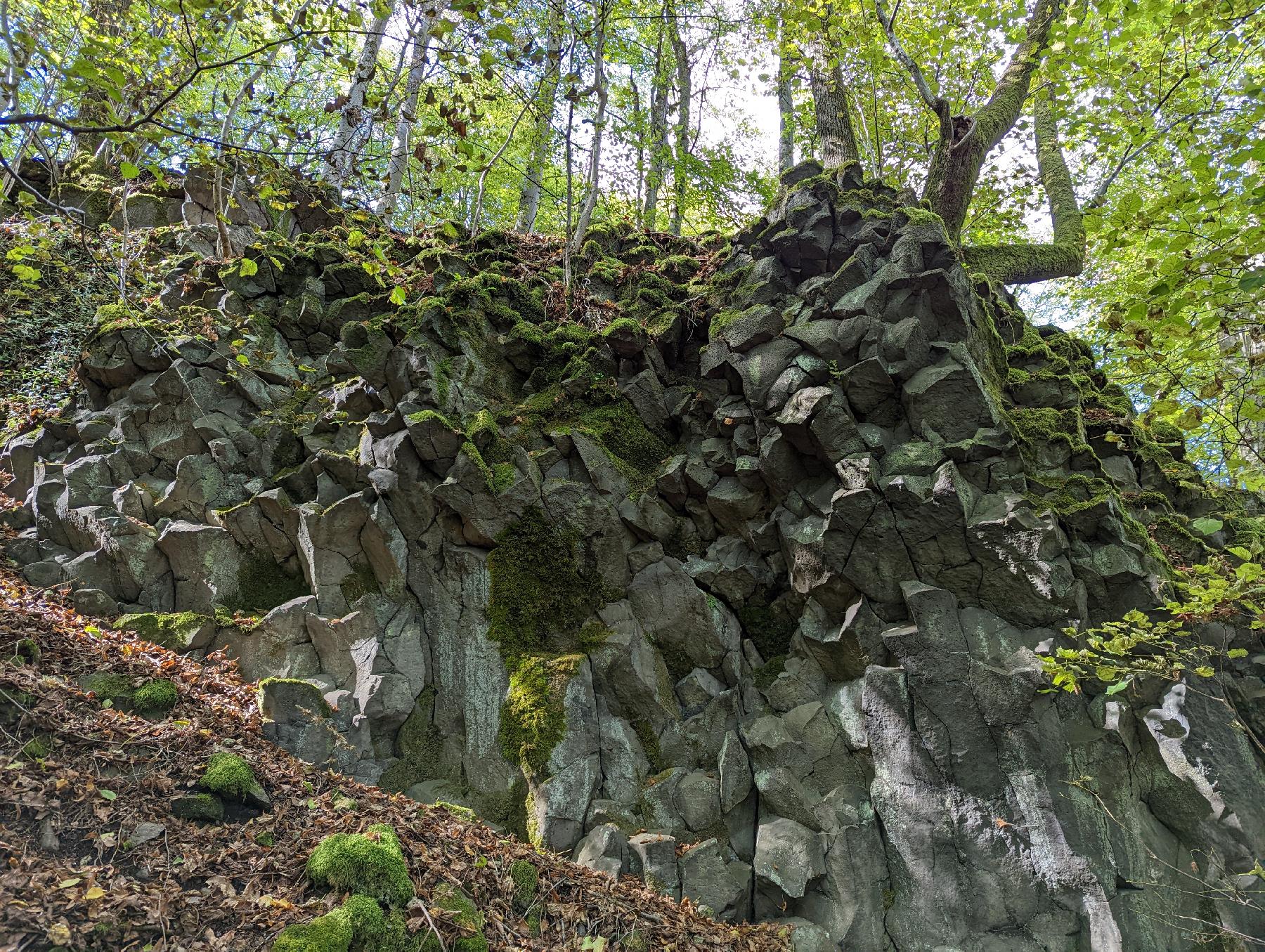 Felsen Kaiserkanzel in Steinau an der Straße