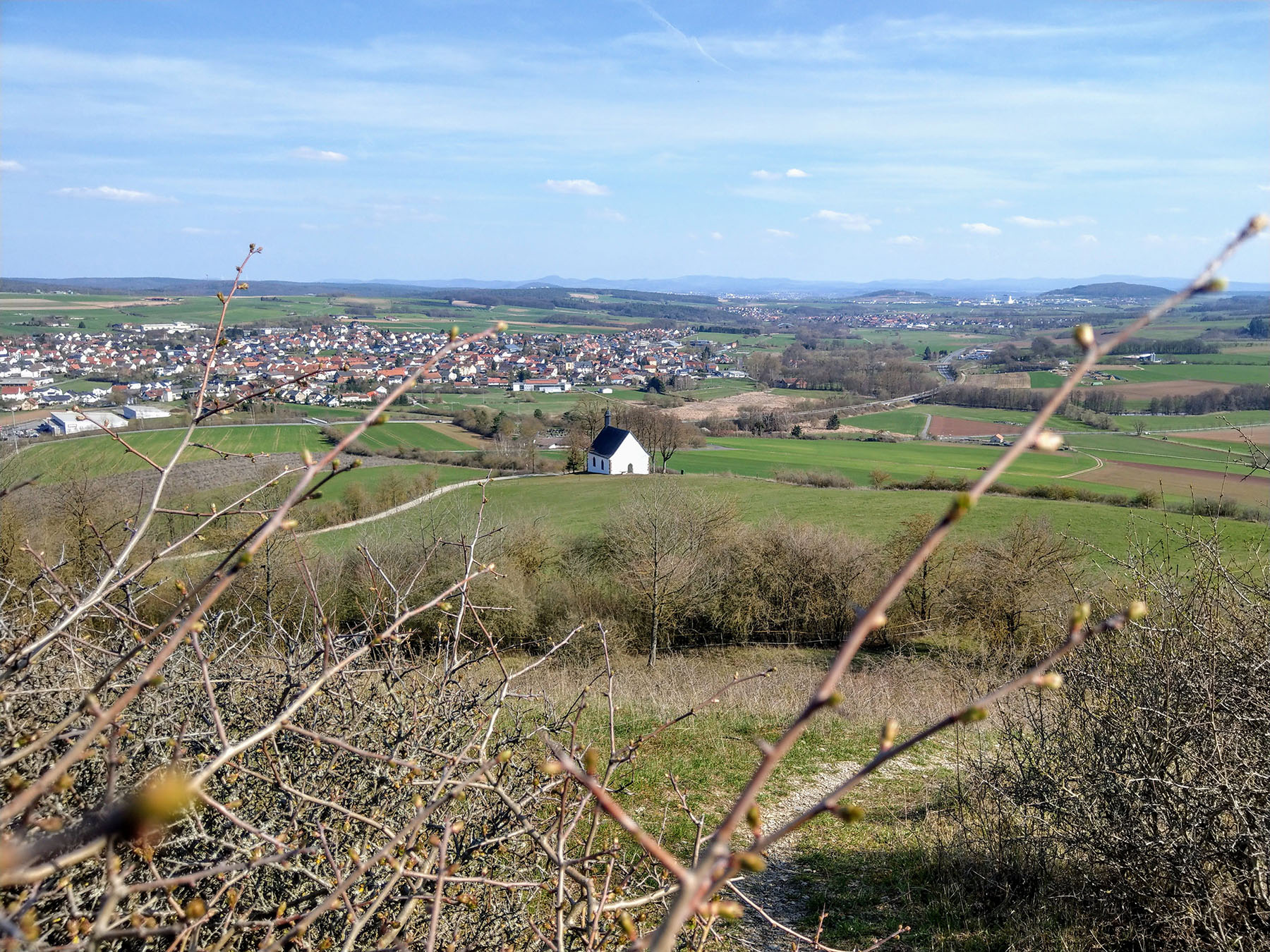 Berg Langenberg (Kalkberge) in Großenlüder-Müs