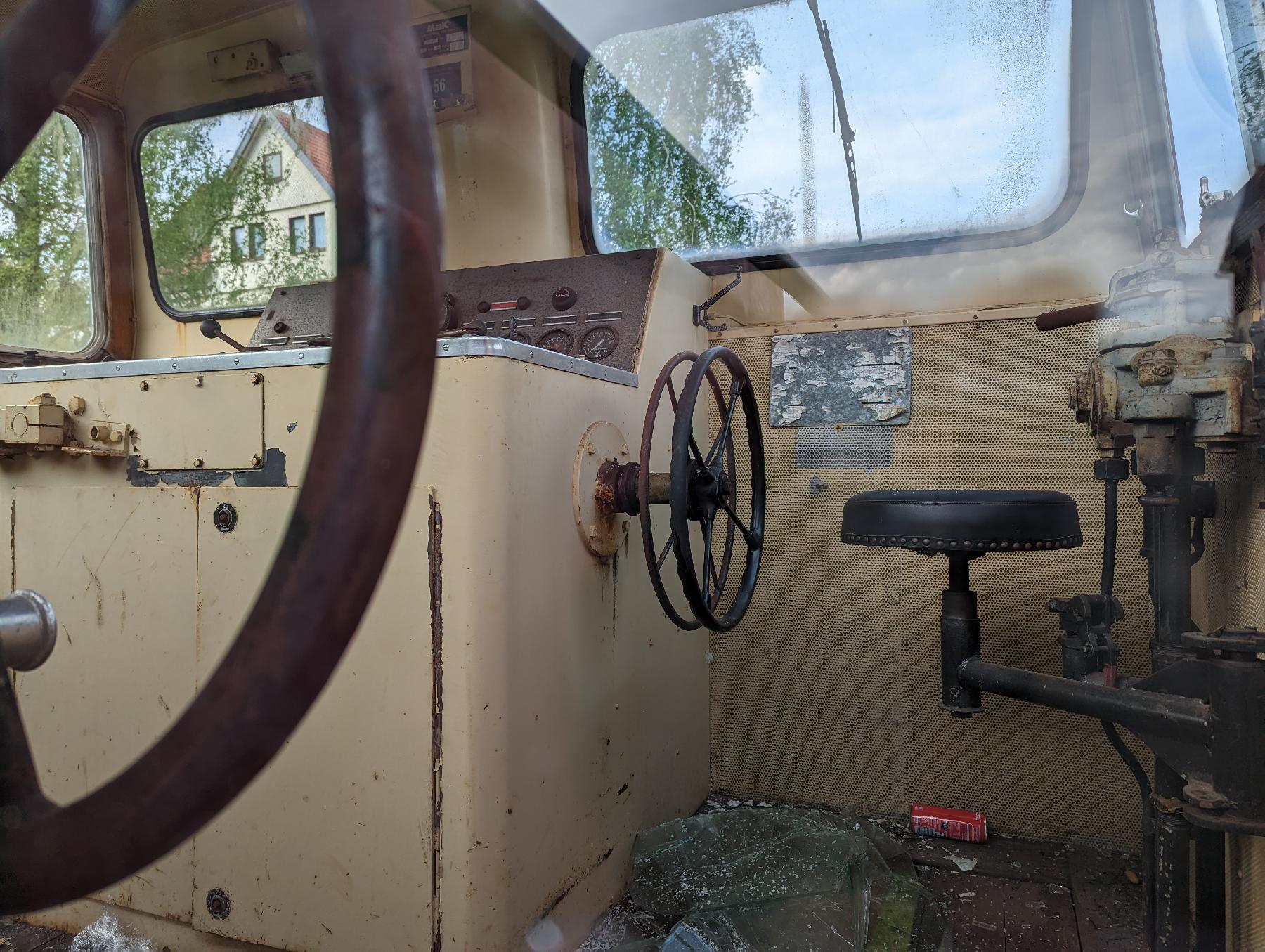 Kulturdenkmal Lokomotive VL 13 der Gelhäuser Kreisbahn in Birstein
