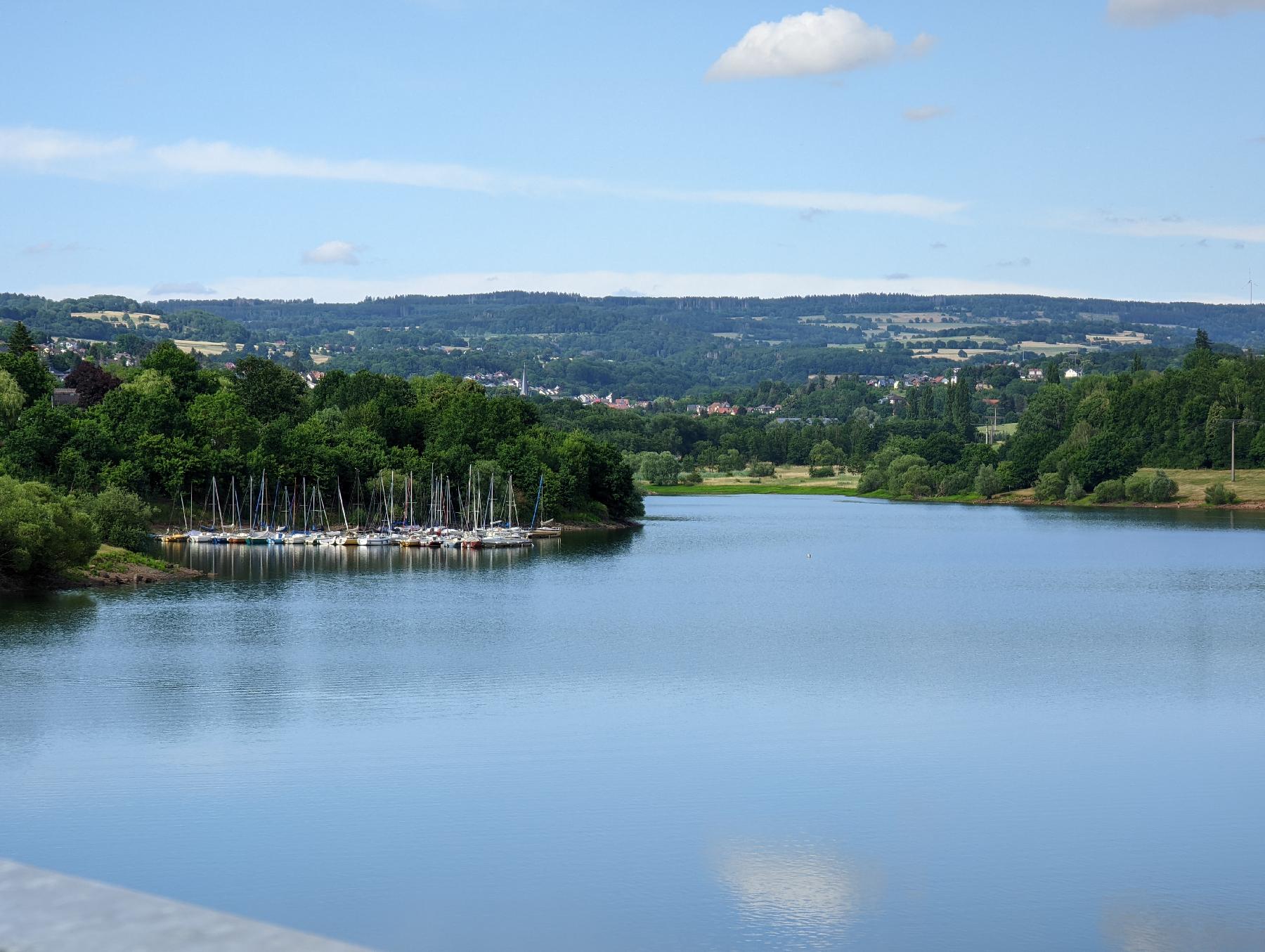 Freizeitanlage Niddastausee in Schotten