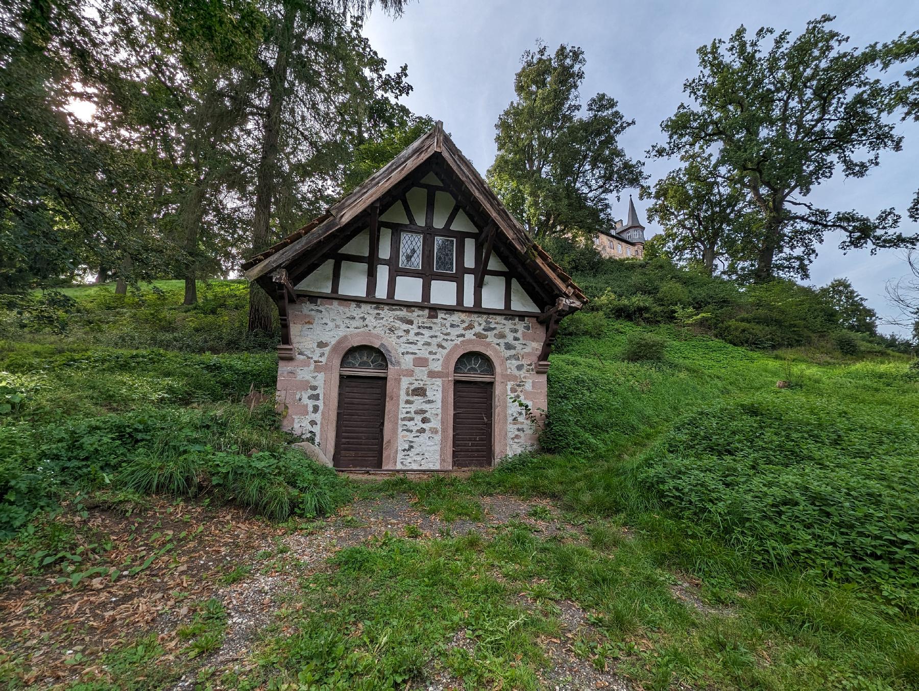 Kulturdenkmal Pumpenhaus Eisenbach in Lauterbach-Frischborn-Eisenbach