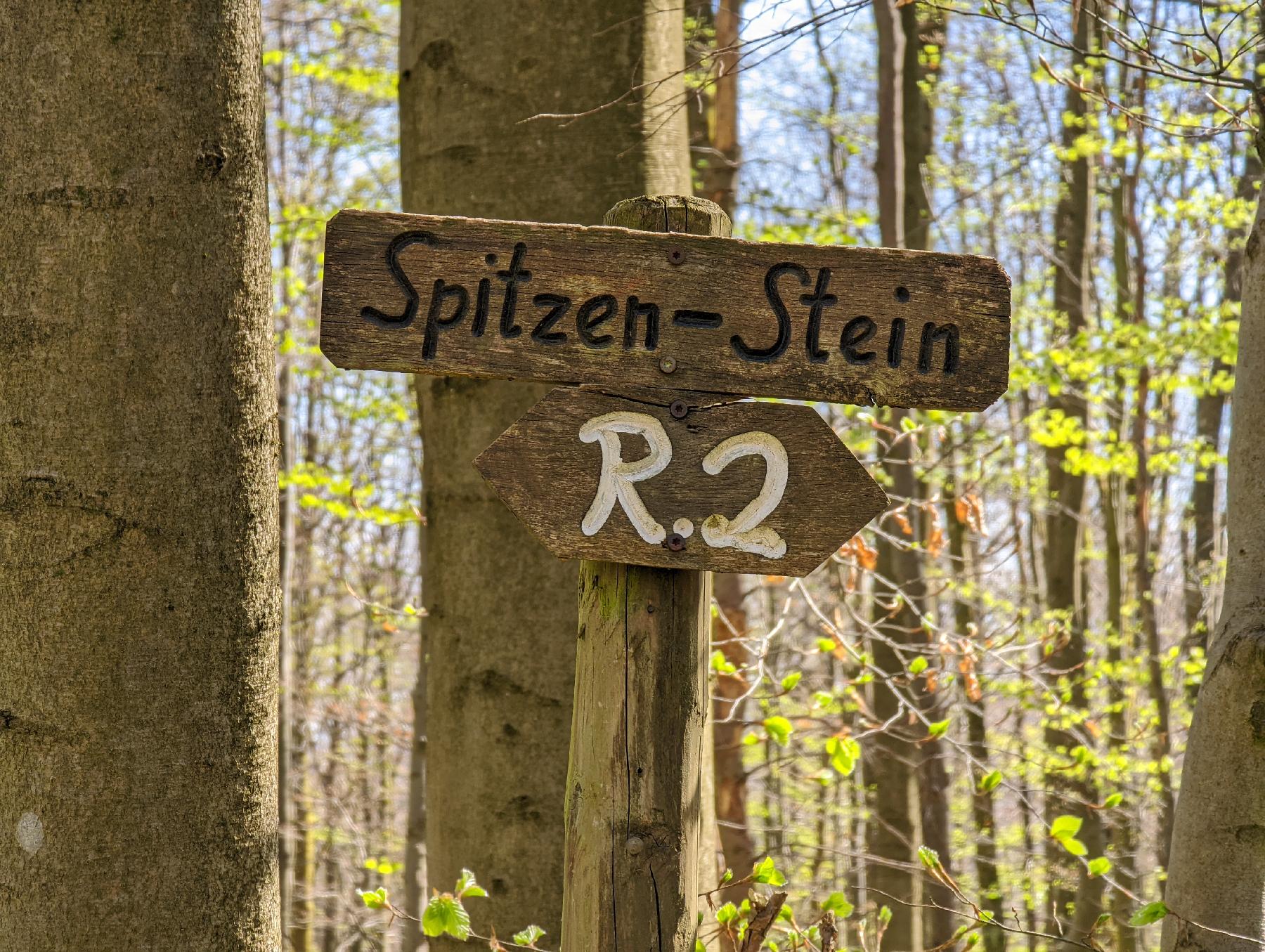 Felsen Spitzer Stein in Grebenhain