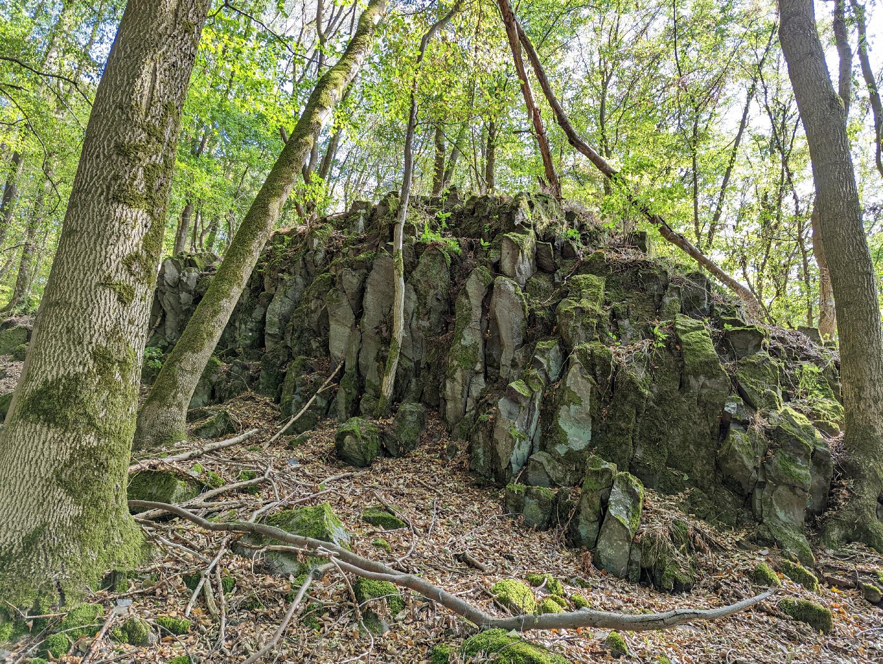 Bergspitze Steinwäldchen in Freiensteinau-Radmühl