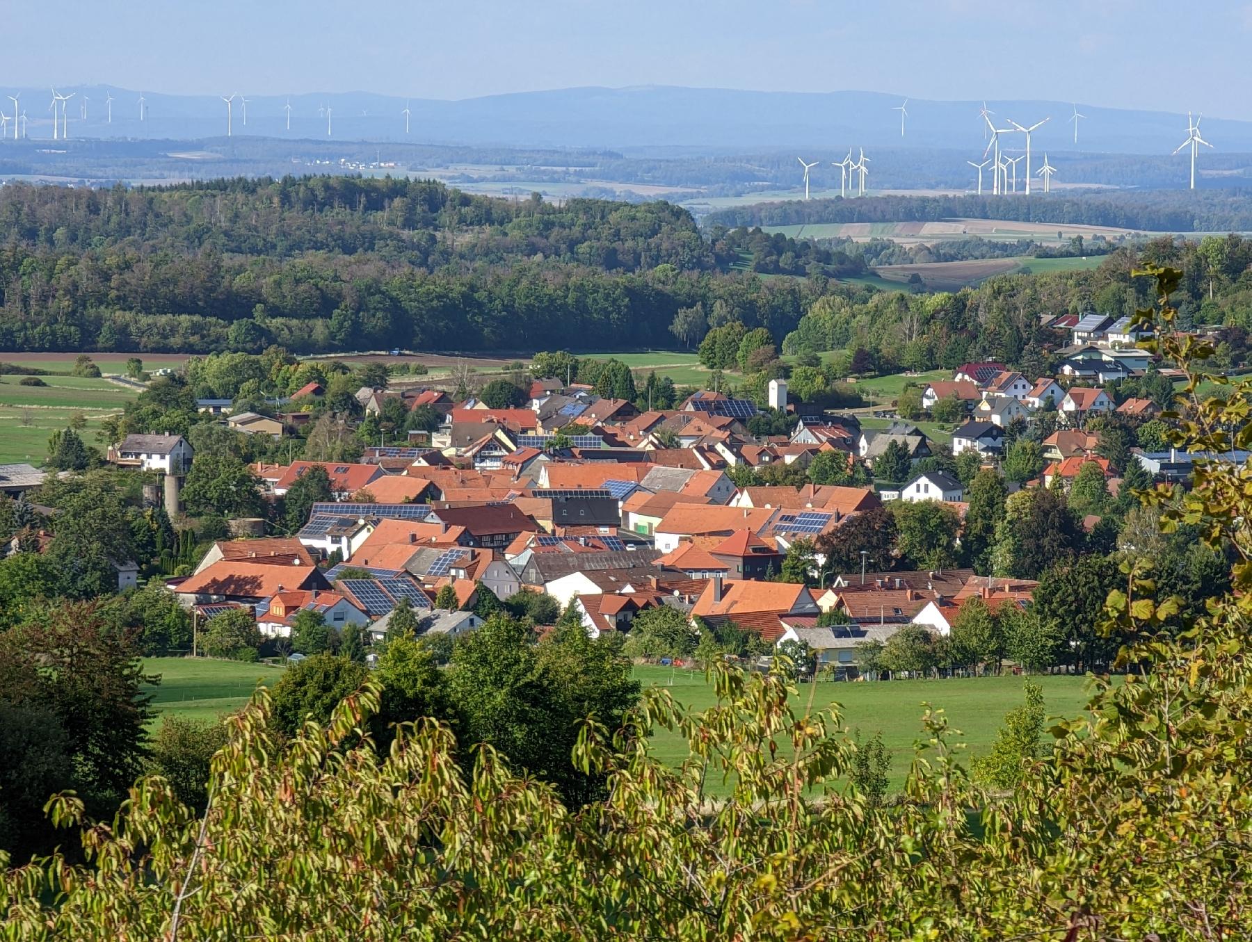 Berg Totenköppel in Lautertal-Meiches