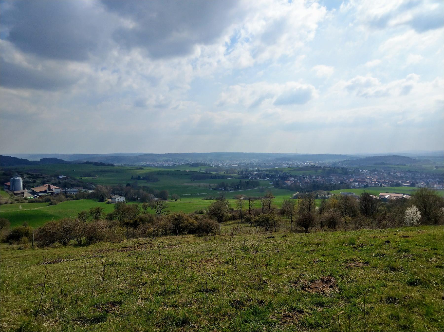 Strecke Wiesentour Maar im Vogelsberg