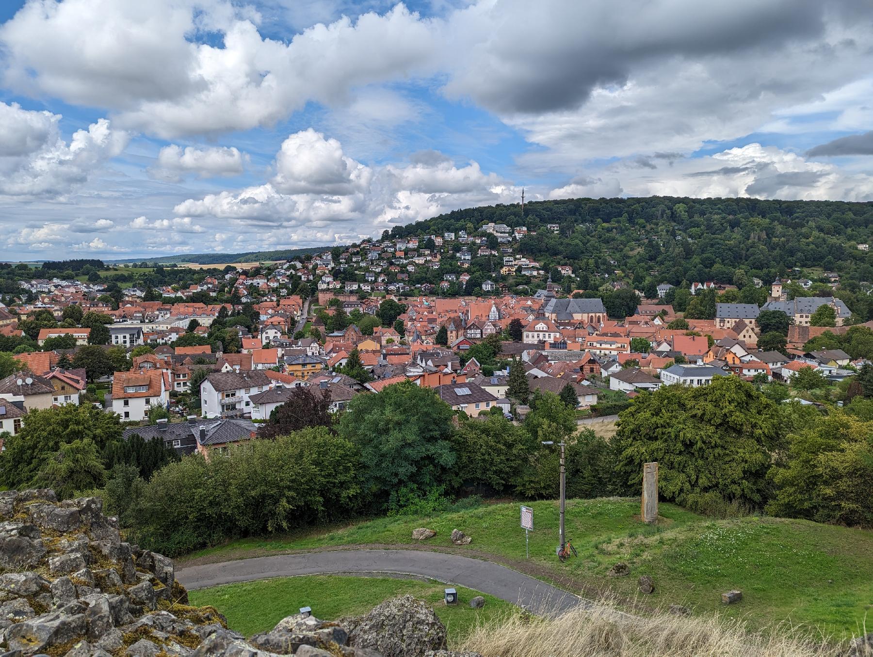 Felsen Wilder Stein von Büdingen in Büdingen