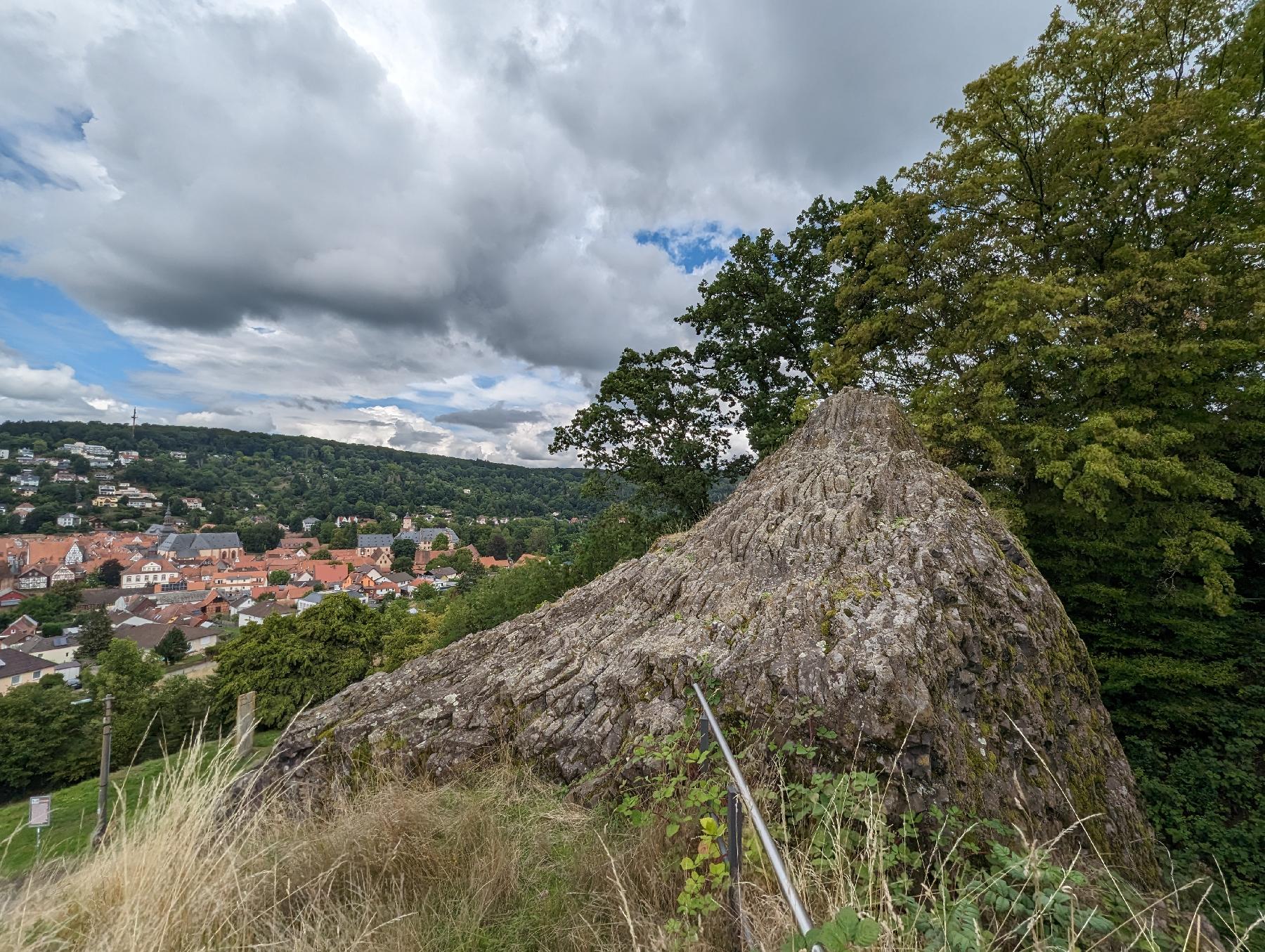 Felsen Wilder Stein von Büdingen in Büdingen