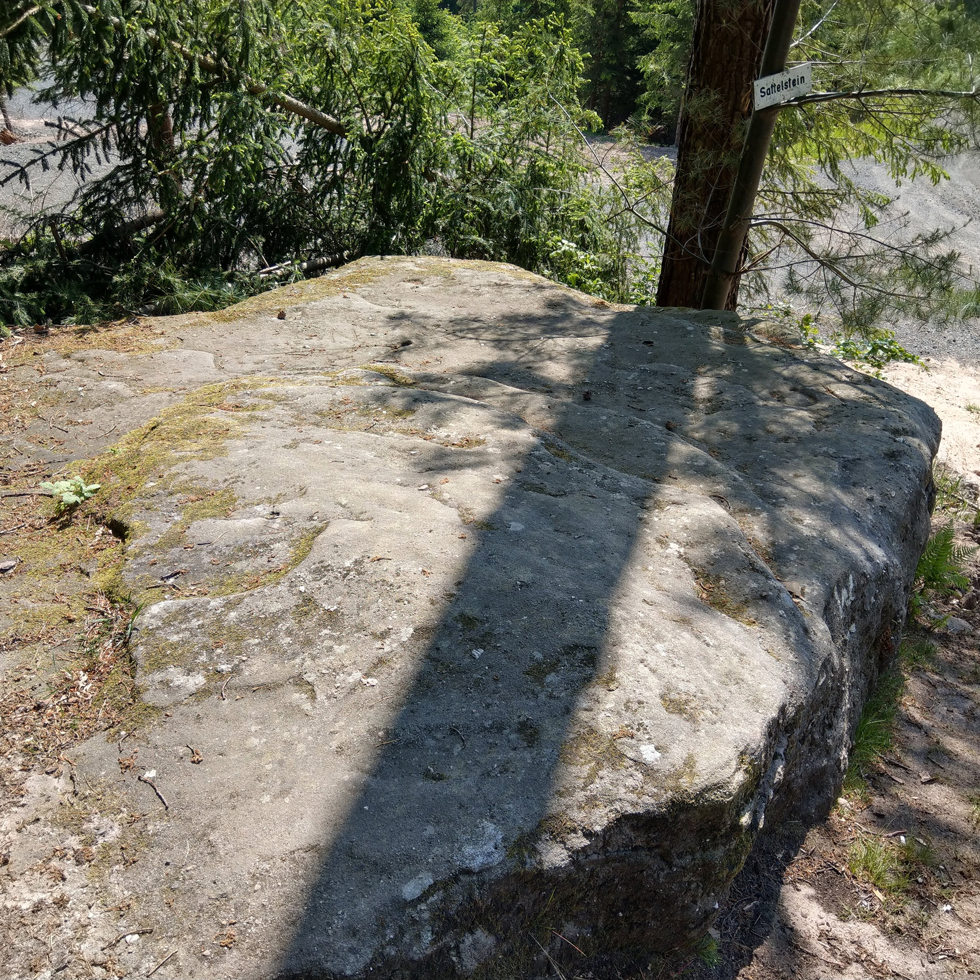 Sattelstein im Vogelsberg
