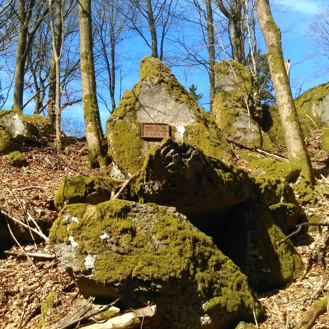 Felsen-Burg im Vogelsberg